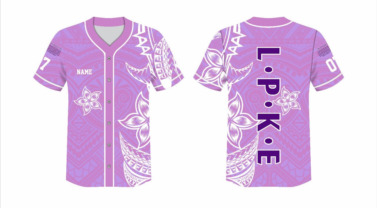 L.P.K.E BUTTON UP JERSEY